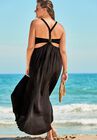 Candance Braided Cover Up Maxi Dress, , alternate image number null