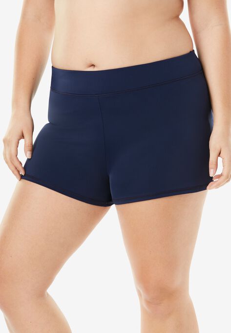 Banded Waist Short, NAVY, hi-res image number null