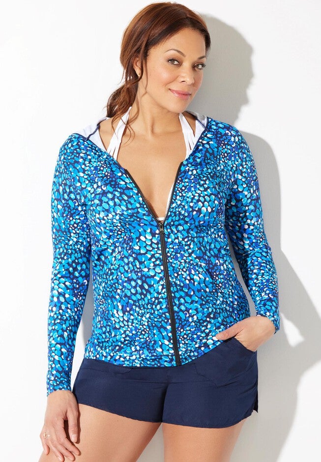 Sun Resistant Zip Hoodie, , alternate image number null