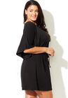 Layla Flutter Sleeve Tunic Cover Up, , alternate image number 4