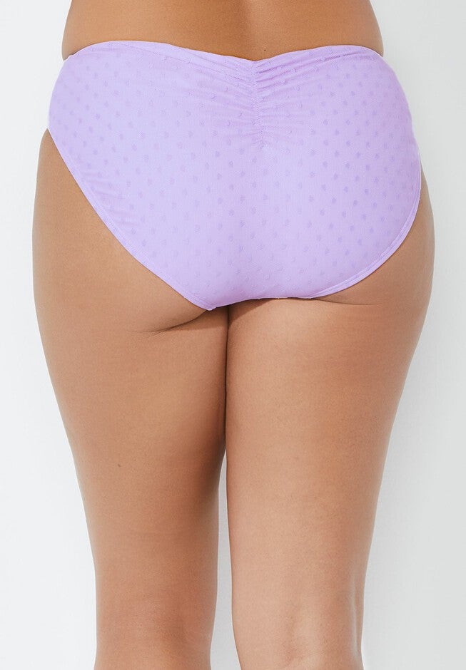 V-Cut Mesh Overlay Bikini Bottom, , on-hover image number null