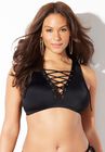 Lace-Up Bikini Top, , alternate image number null