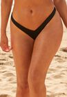 Camille Kostek 90s Baby Thong Bikini Bottom, MIDNIGHT, hi-res image number 0
