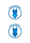 Mesh High Neck Swimdress, , alternate image number null