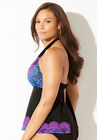Apron Halter Tankini Top, , alternate image number null