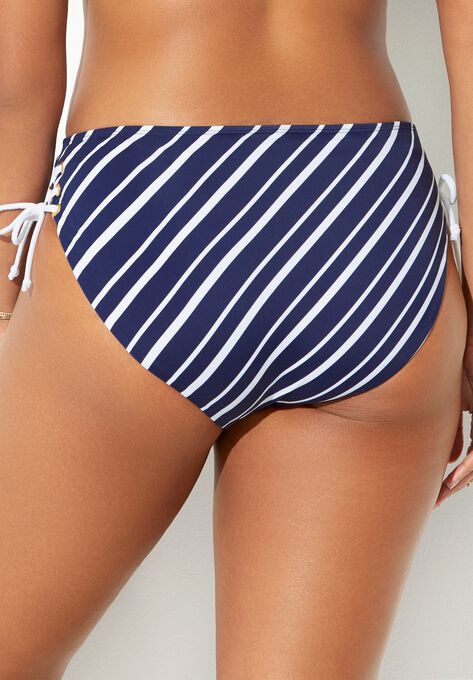 Mariner High Waist Bikini Bottom, , on-hover image number null