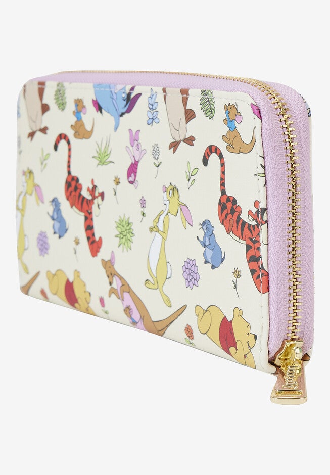 Loungefly X Disney Winnie The Pooh & Friends Zip Around Wallet, , alternate image number 2