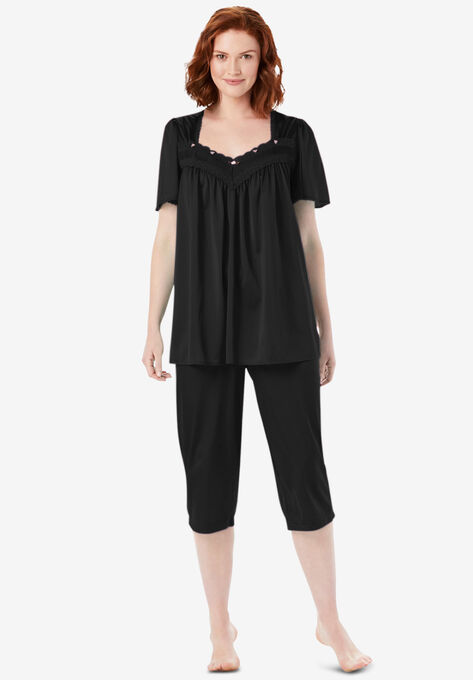 Tricot Pajamas , BLACK, hi-res image number null