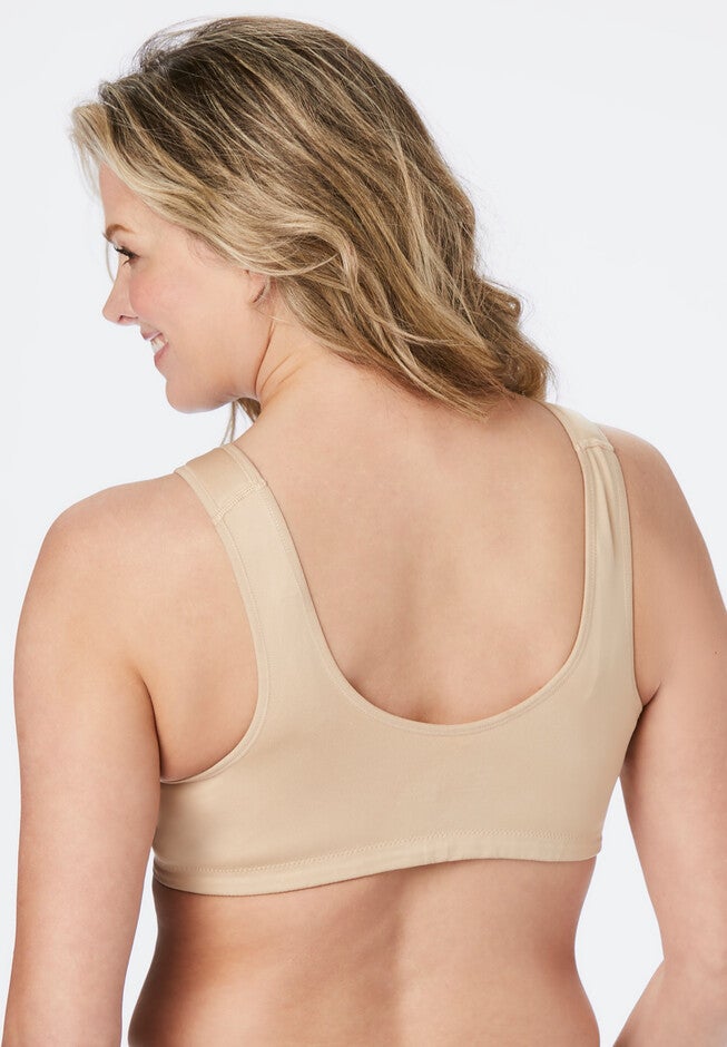 The Laurel - Seamless Comfort Front-Closure Bra, , on-hover image number 1
