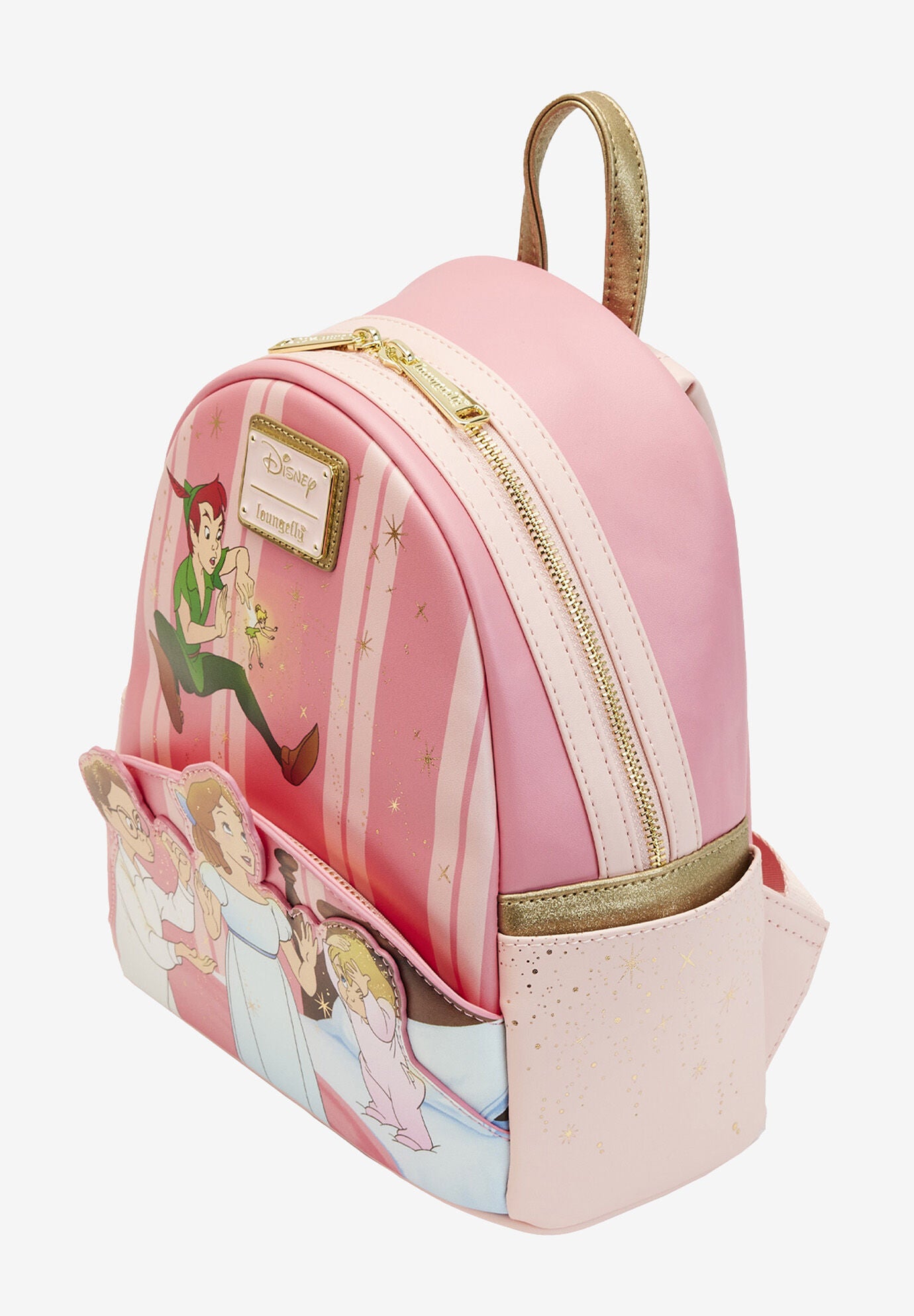 Loungefly X Disney Peter Pan Mini Backpack Handbag 70Th Anniversary Tinkerbell, , alternate image number 2