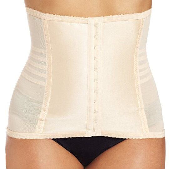 Satin Panel Waist Cincher, BEIGE, hi-res image number 0