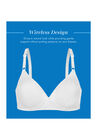 Bestform 5006238 Patterned Wireless Cotton Bra With Light Padding, , alternate image number null