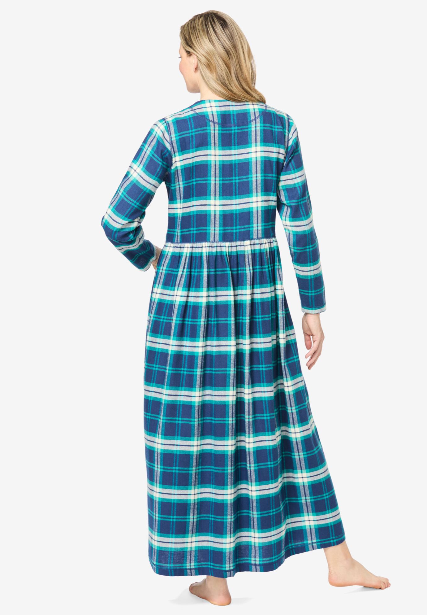 Flannel Plaid Lounger, RED TARTAN PLAID, on-hover image number 1