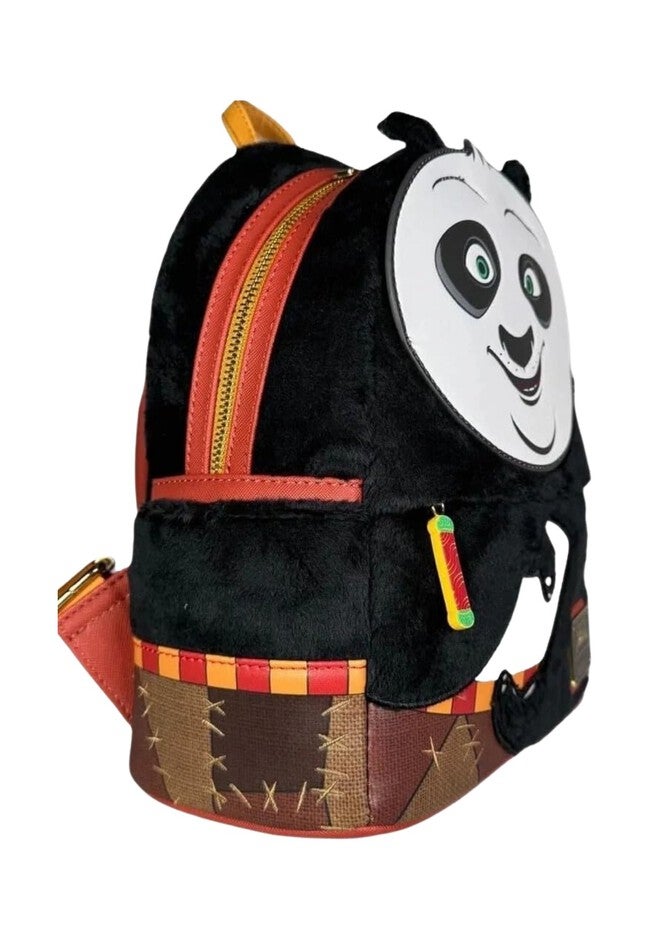 Loungefly x Dreamworks Kung Fu Panda Po Ping Cosplay Mini Backpack, BLACK, alternate image number 2