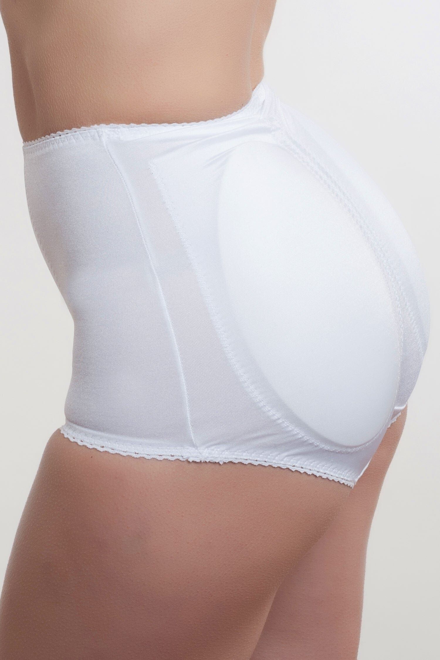 Padded Panty Brief Light Shaping (Removable Pads), WHITE, hi-res image number 0