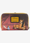 Loungefly X Disney Zip Around Wallet Lion King Scar Simba Zazu, , alternate image number null