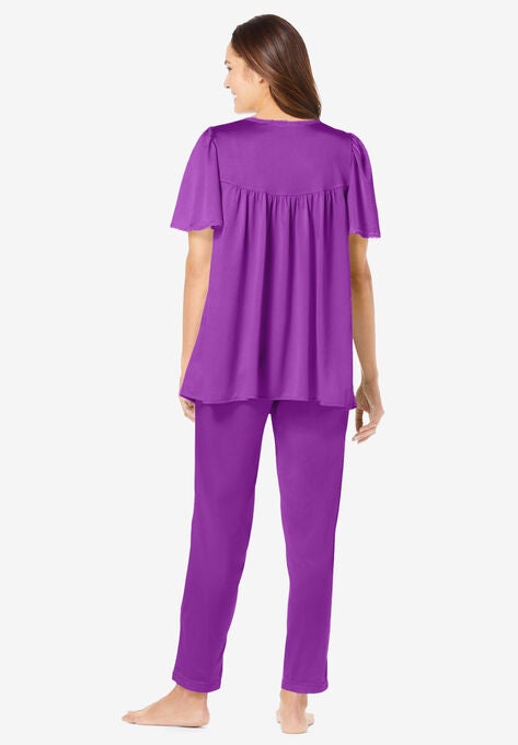 Silky 2-Piece PJ Set , , on-hover image number null