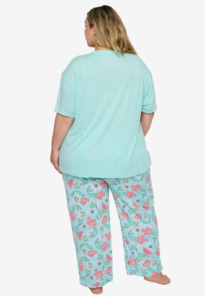 Disney The Little Mermaid Ariel Pajama 2-Piece Set T-Shirt & Pants, , on-hover image number null