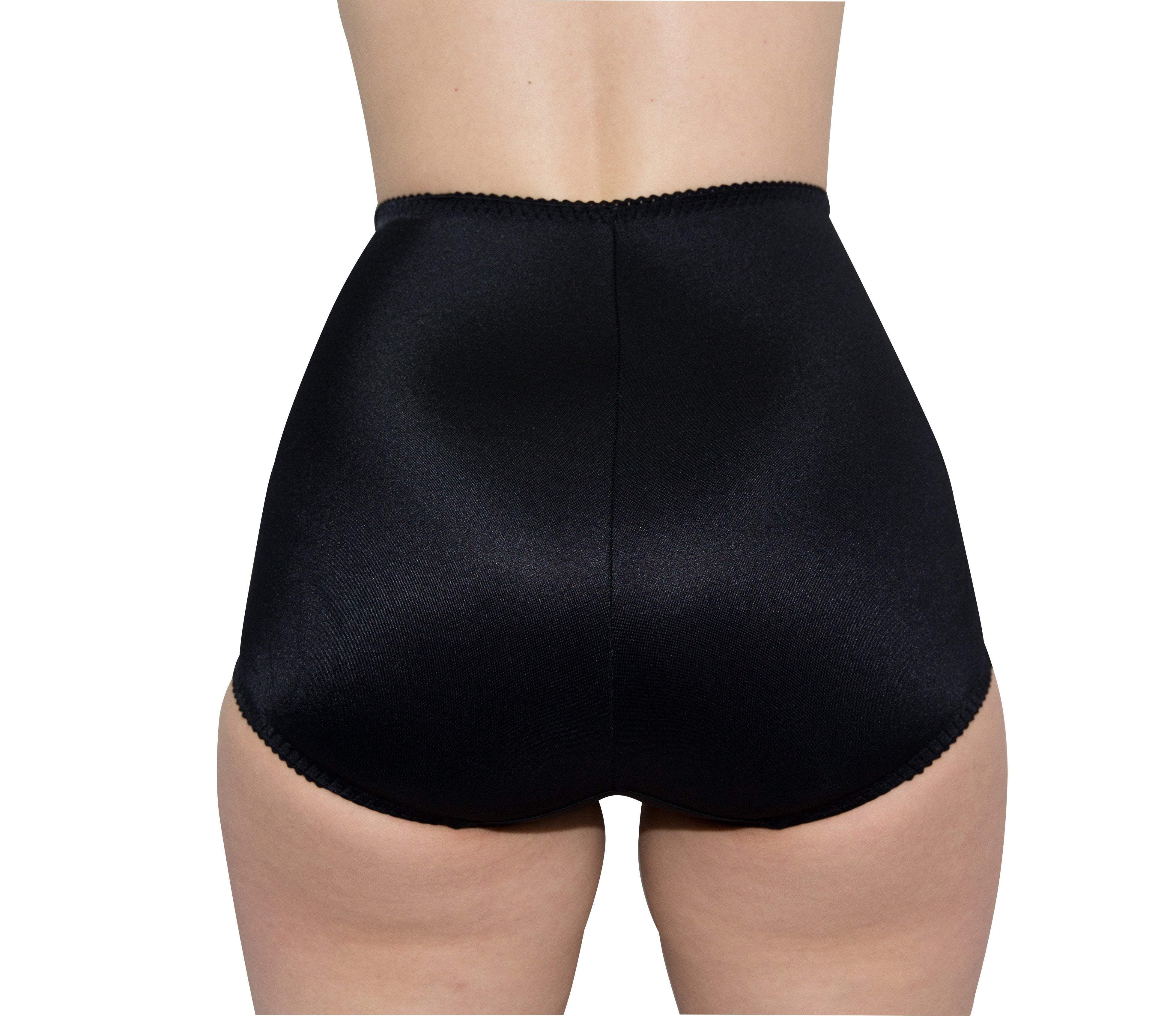 4way Stretch Full Coverage Panty, Light Shaping, BLACK, on-hover image number 1