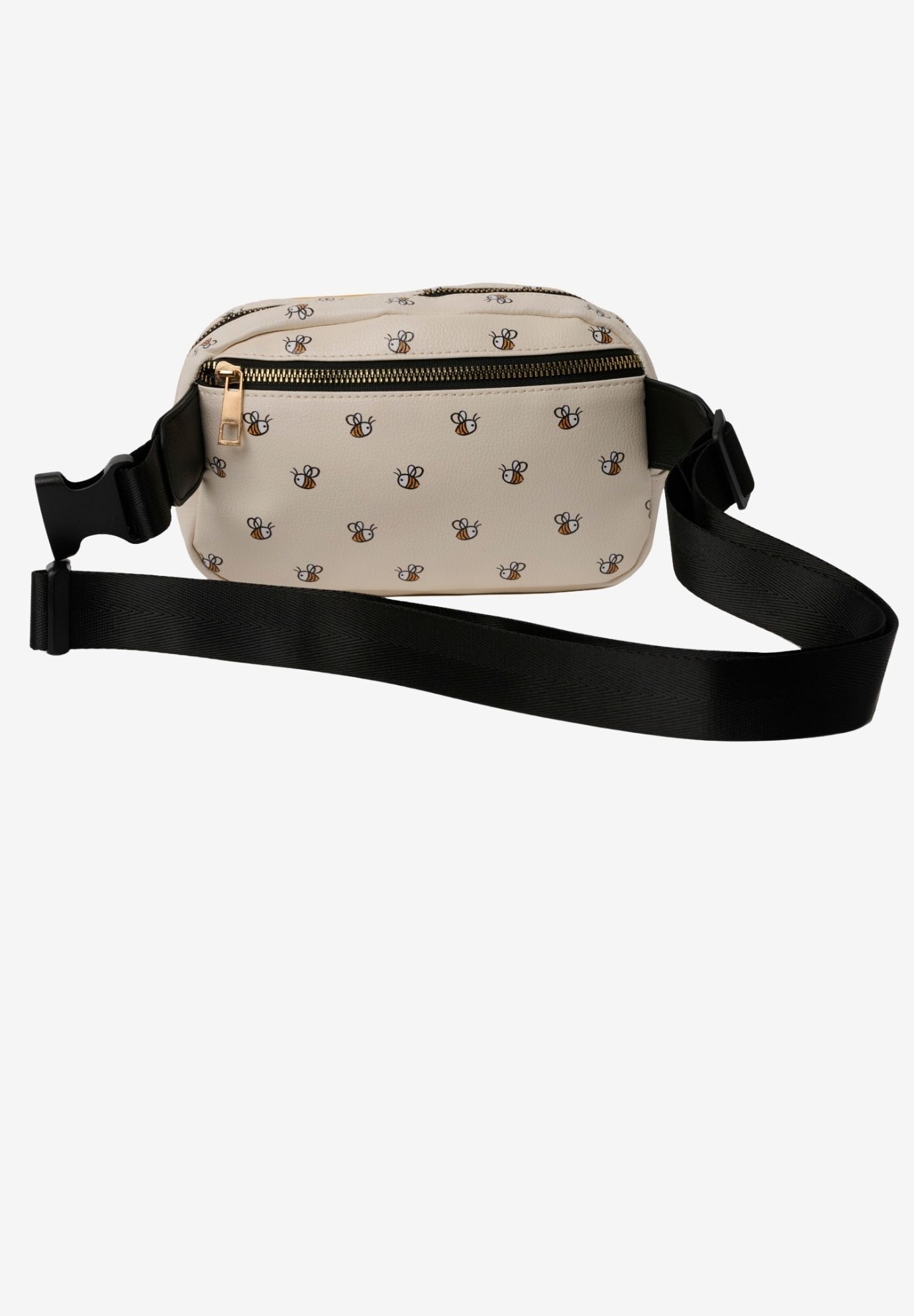 Disney Winnie the Pooh Belt Bag Crossbody Fanny Pack Waist Bag Women, WHITE, on-hover image number 1