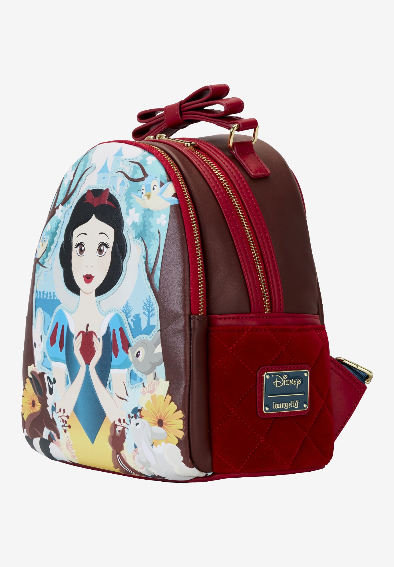 Loungefly X Disney Snow White Classic Apple Mini Backpack, , alternate image number 2