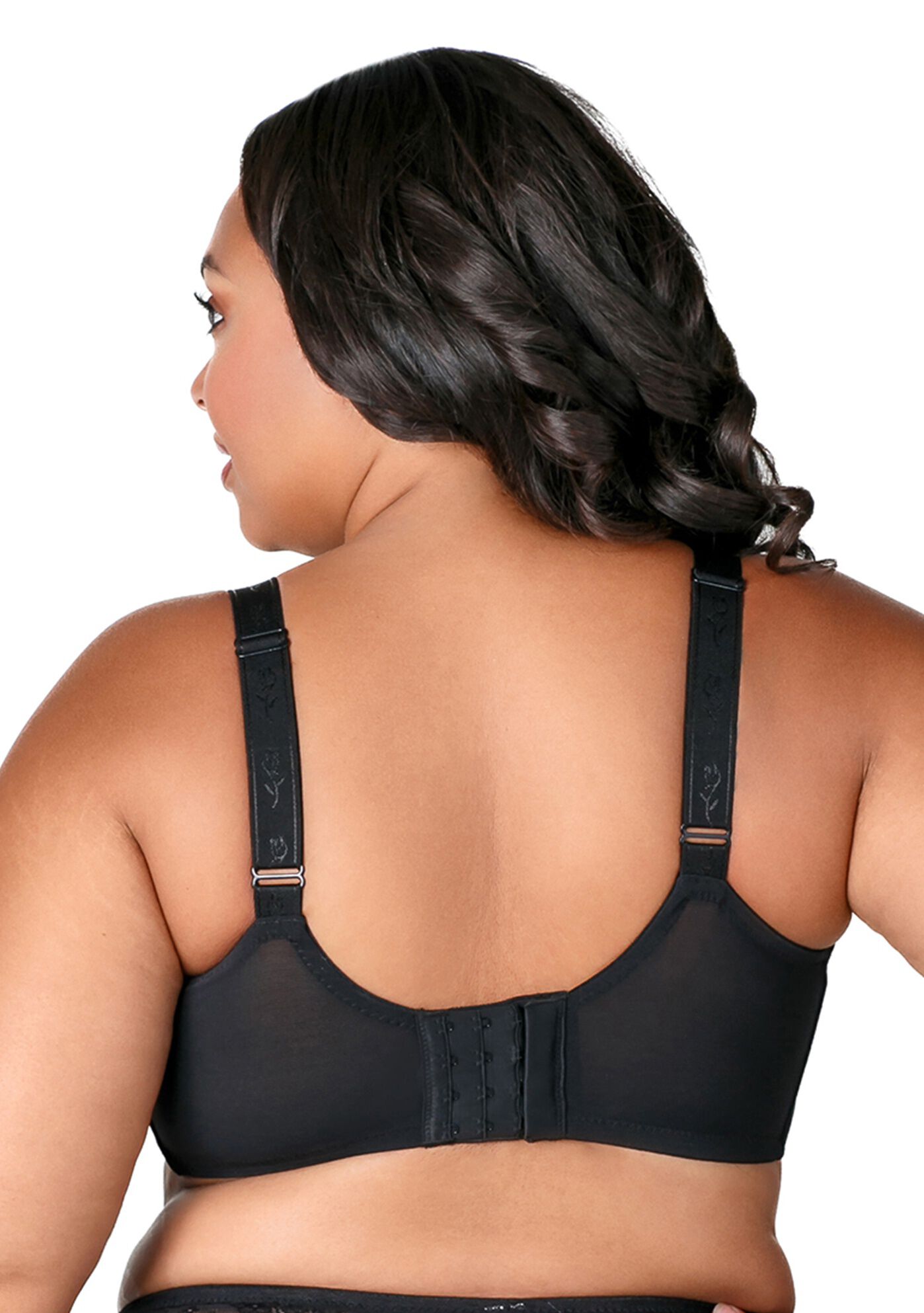 Curvy Chic Nursing Cami Underwire Bra 2022, BLACK, on-hover image number 1