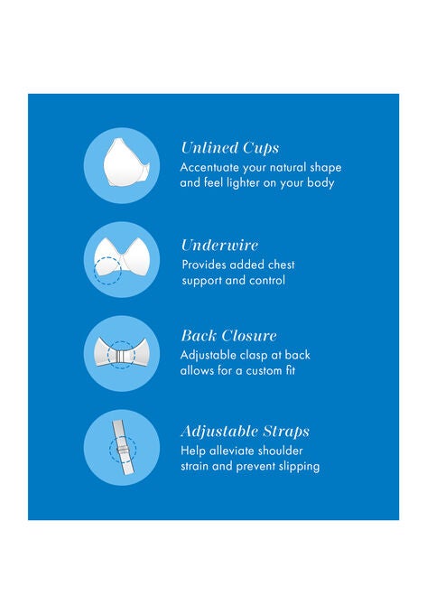 Bestform 5000100 Everyday Unlined Cotton Stretch T-Shirt Bra With Underwire Support, , alternate image number null