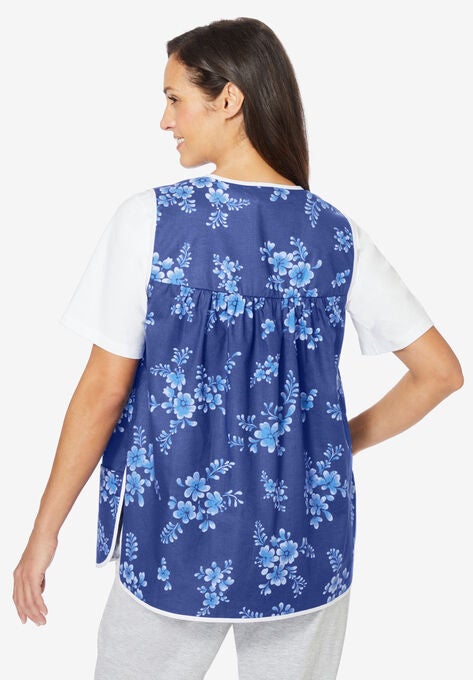 Snap-Front Apron by Only Necessities, , on-hover image number null
