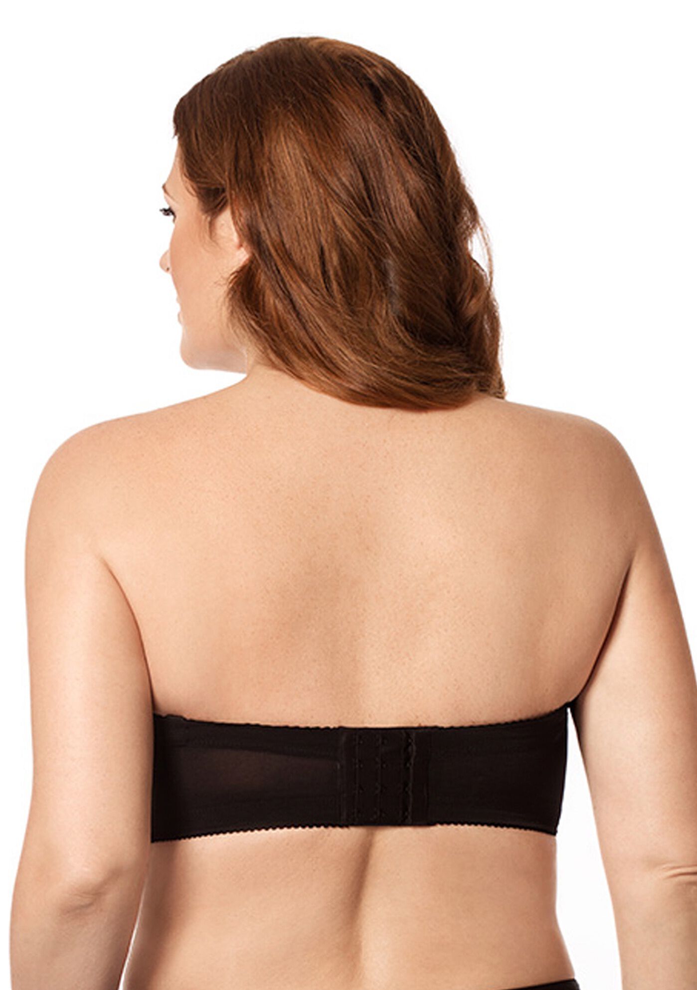 Smooth Curves Strapless Bra 4820, BLACK, on-hover image number 1