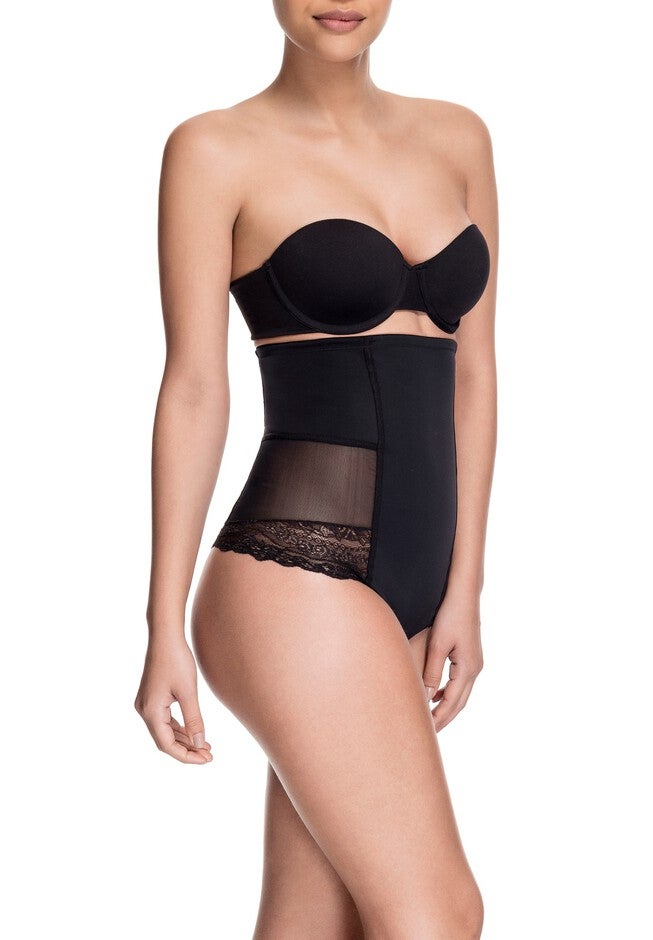 Brazilian Flair High Waist Thong , , on-hover image number 1