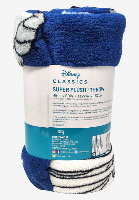 Disney Dogs Throw Blanket 46" x 60" Plush Lady & The Tramp Jock Dodger Copper, , alternate image number null