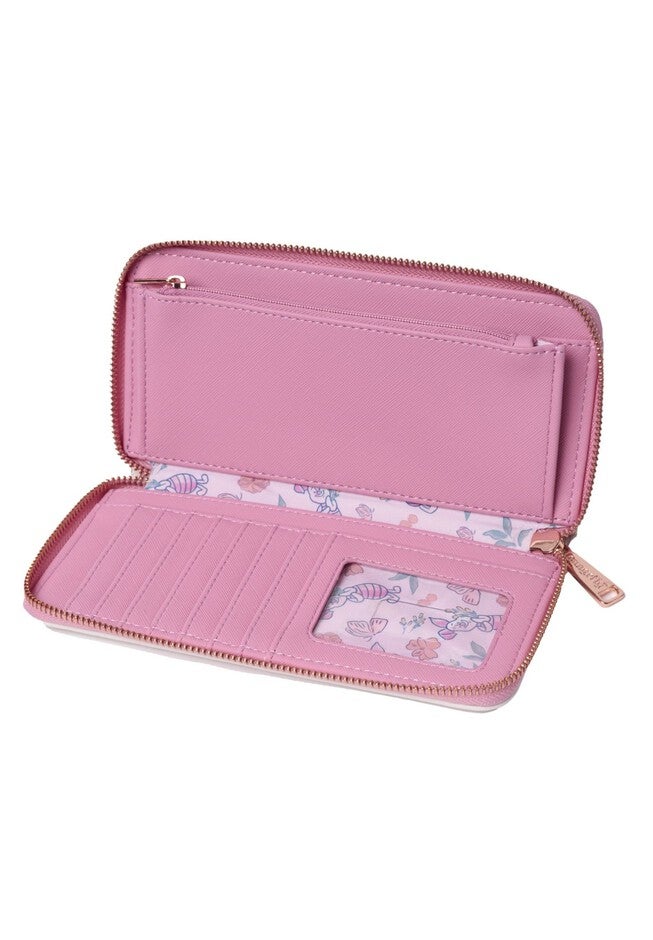 Loungefly x Disney Piglet Floral Zip Around Wallet Winnie The Pooh, PINK, alternate image number null