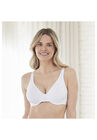 Bestform 5000100 Everyday Unlined Cotton Stretch T-Shirt Bra With Underwire Support, WHITE, hi-res image number null