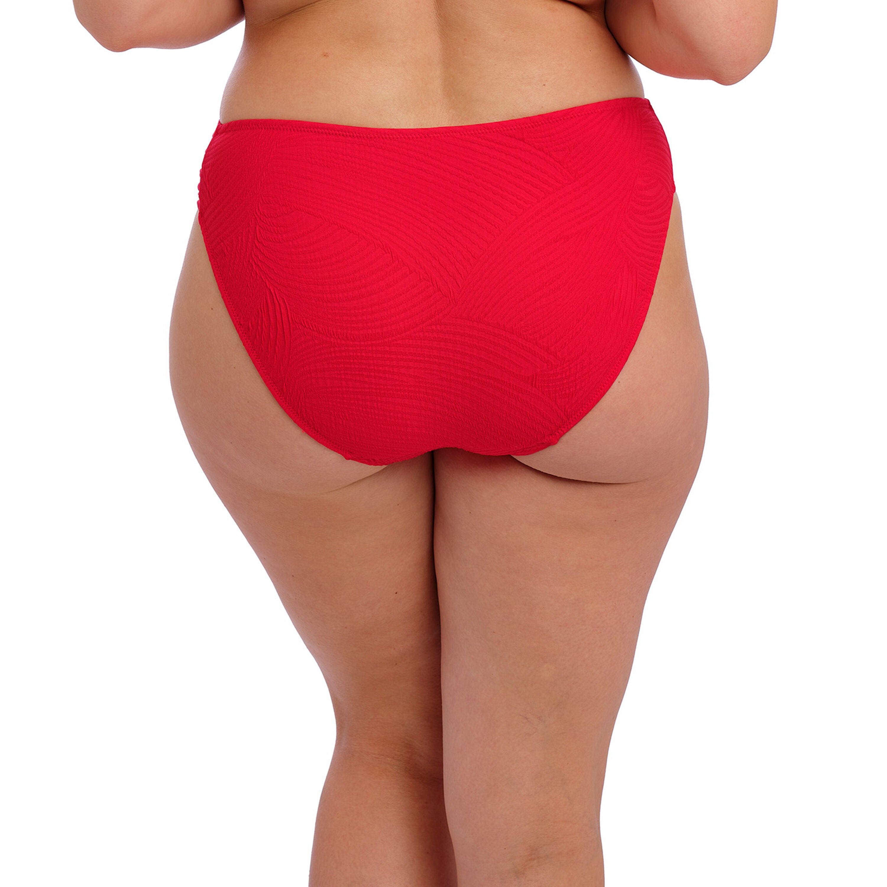 OTTAWA MID RISE BIKINI BRIEF, RADIANT RED, on-hover image number 1