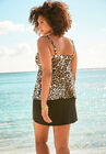 Bra-Size Wrap Tankini Top, , on-hover image number null