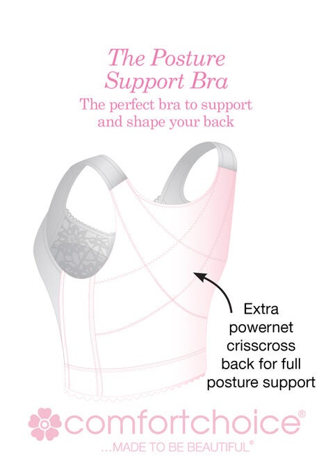 Front-Close Longline Wireless Posture Bra , , alternate image number null