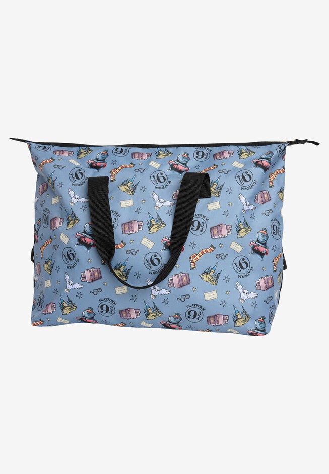 Harry Potter Icons Weekender Duffel Bag Travel Carry-On All-Over Print Hedwig, MULTI, hi-res image number 0