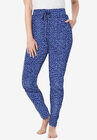 Relaxed Pajama Pant , EVENING BLUE ANIMAL, hi-res image number null