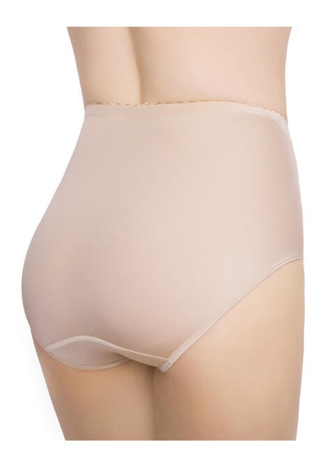 Exquisite Form® 2-Pack Control Top Lace Shaping Panties, , on-hover image number null