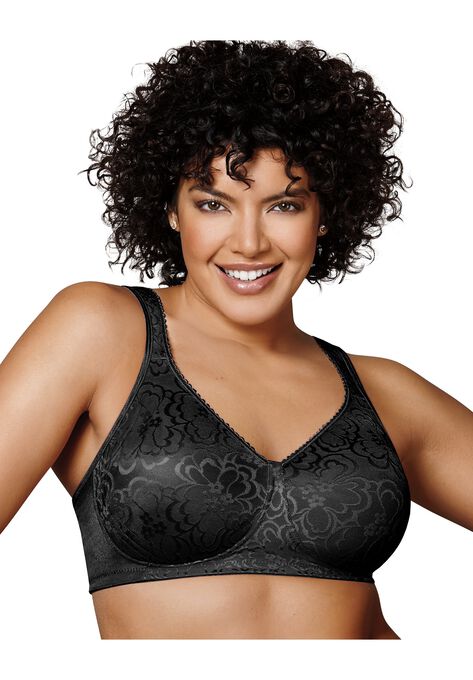 18 Hour Ultimate Lift & Support Wirefree Bra, BLACK, hi-res image number null