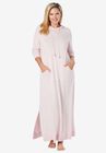 Marled Hoodie Sleep Lounger , PINK MARLED, hi-res image number null