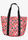 Disney Mickey & Minnie Mouse Women's Zip Tote Bag, , alternate image number null