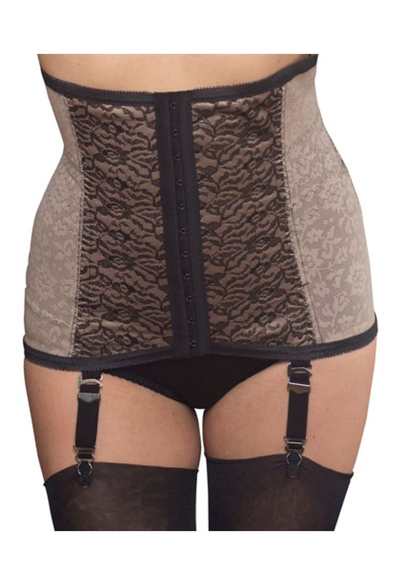 Waist cincher with garters online