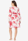 The Luxe Satin Short Peignoir Set, , on-hover image number null