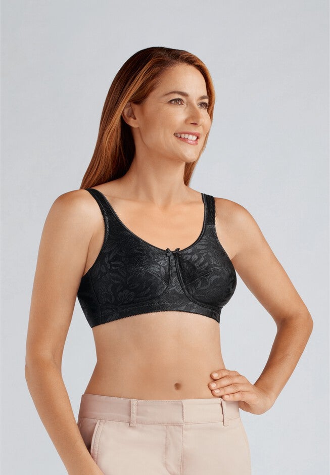 Ella Wire Free Bra, BLACK, hi-res image number null