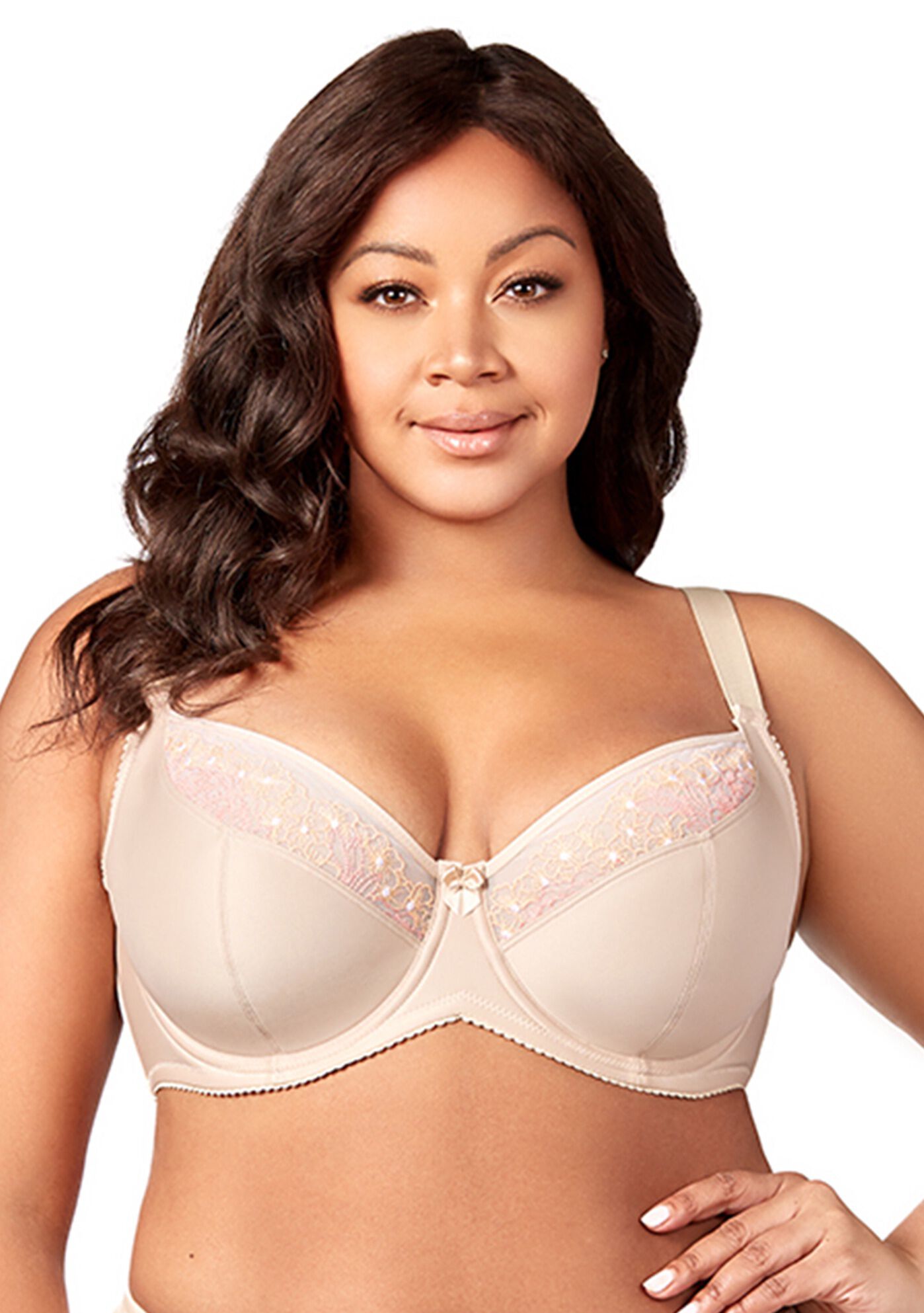 Star Curves Underwire Bra 2918, BEIGE, hi-res image number 0