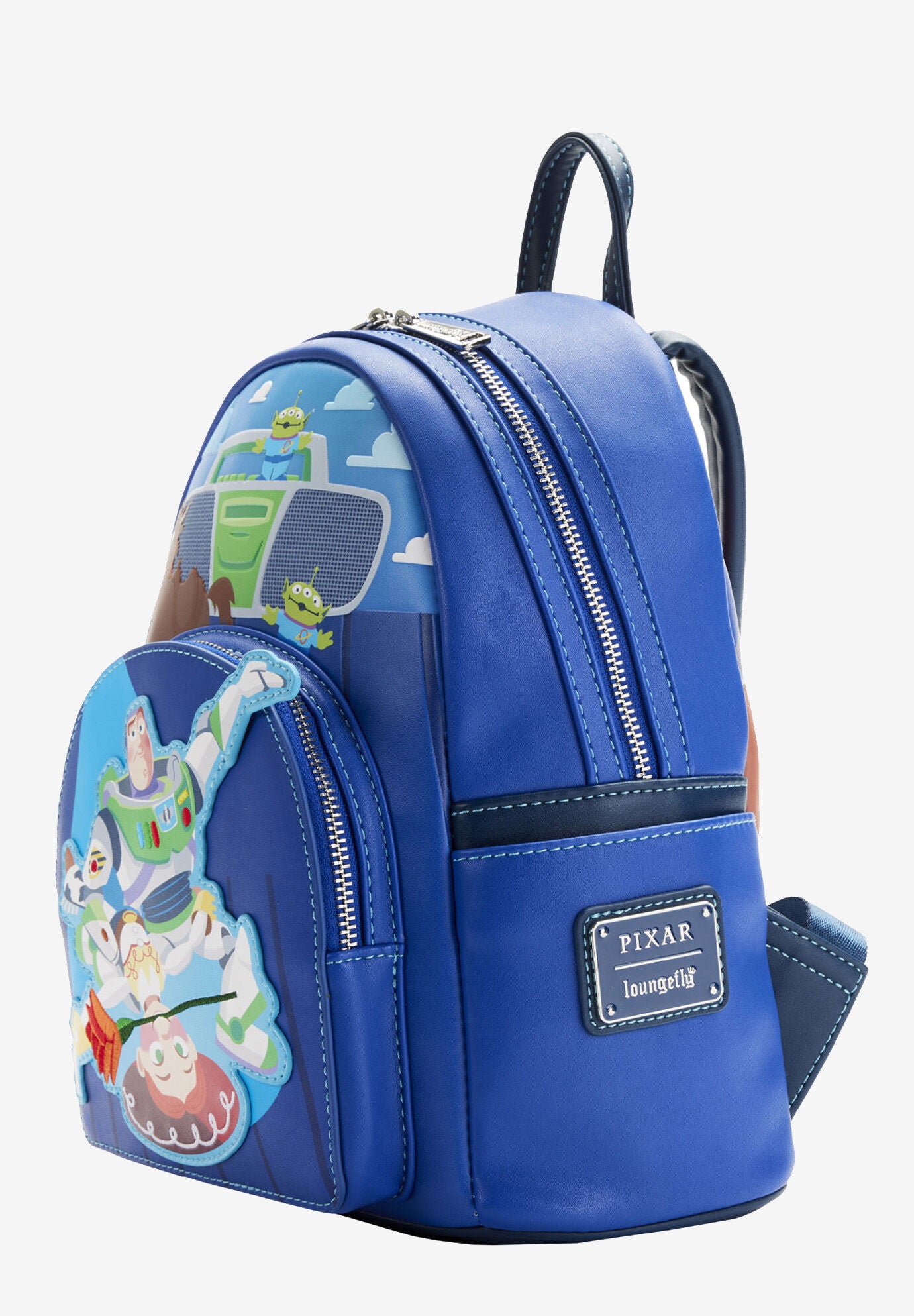 Loungefly X Pixar Toy Story Mini Backpack Handbag Buzz Lightyear & Jessie, , alternate image number 2