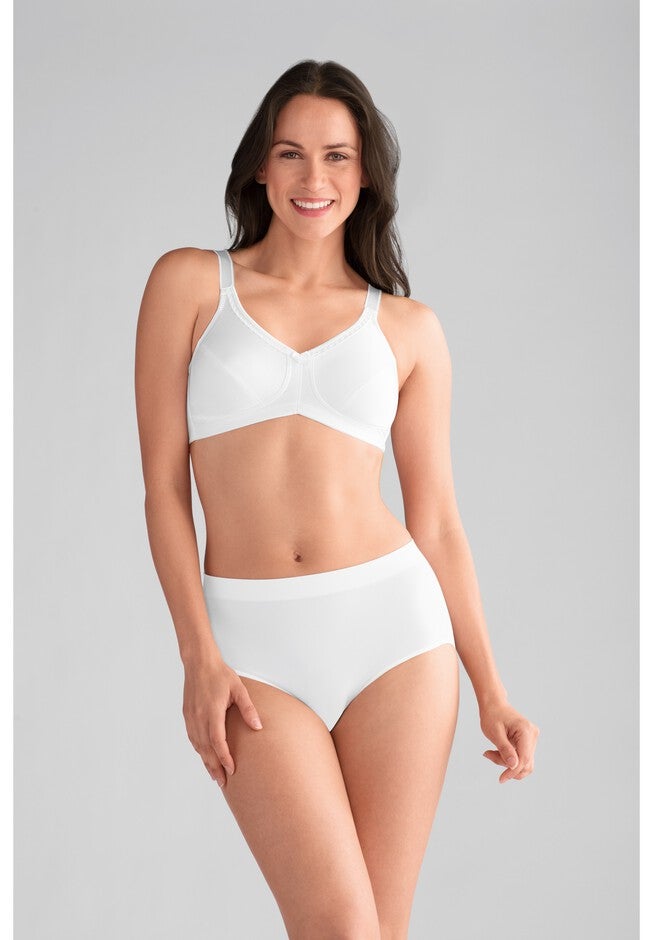 Amoena Rita Wire Free Bra 2004, WHITE, hi-res image number 0