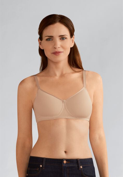 Mara Padded Wire Free Bra 1150 , LIGHT NUDE, hi-res image number null