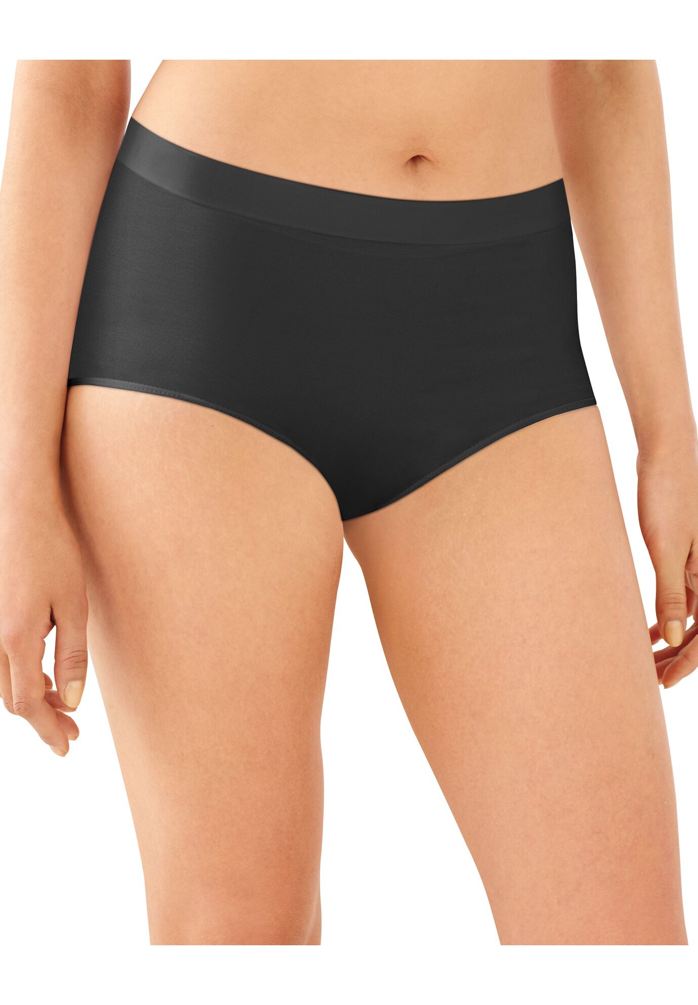 One Smooth U All-Around Smoothing Brief , BLACK, hi-res image number 0